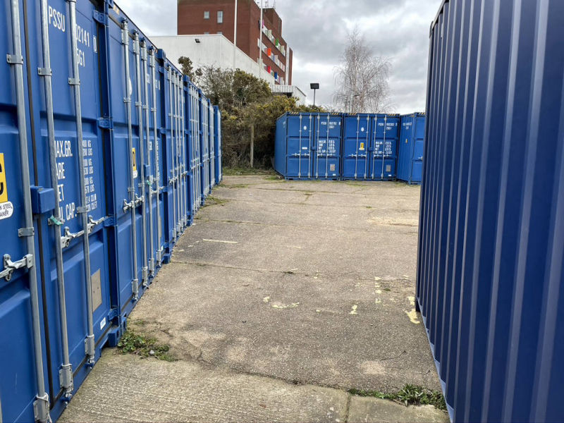 Large storage container for rent in Ipswich